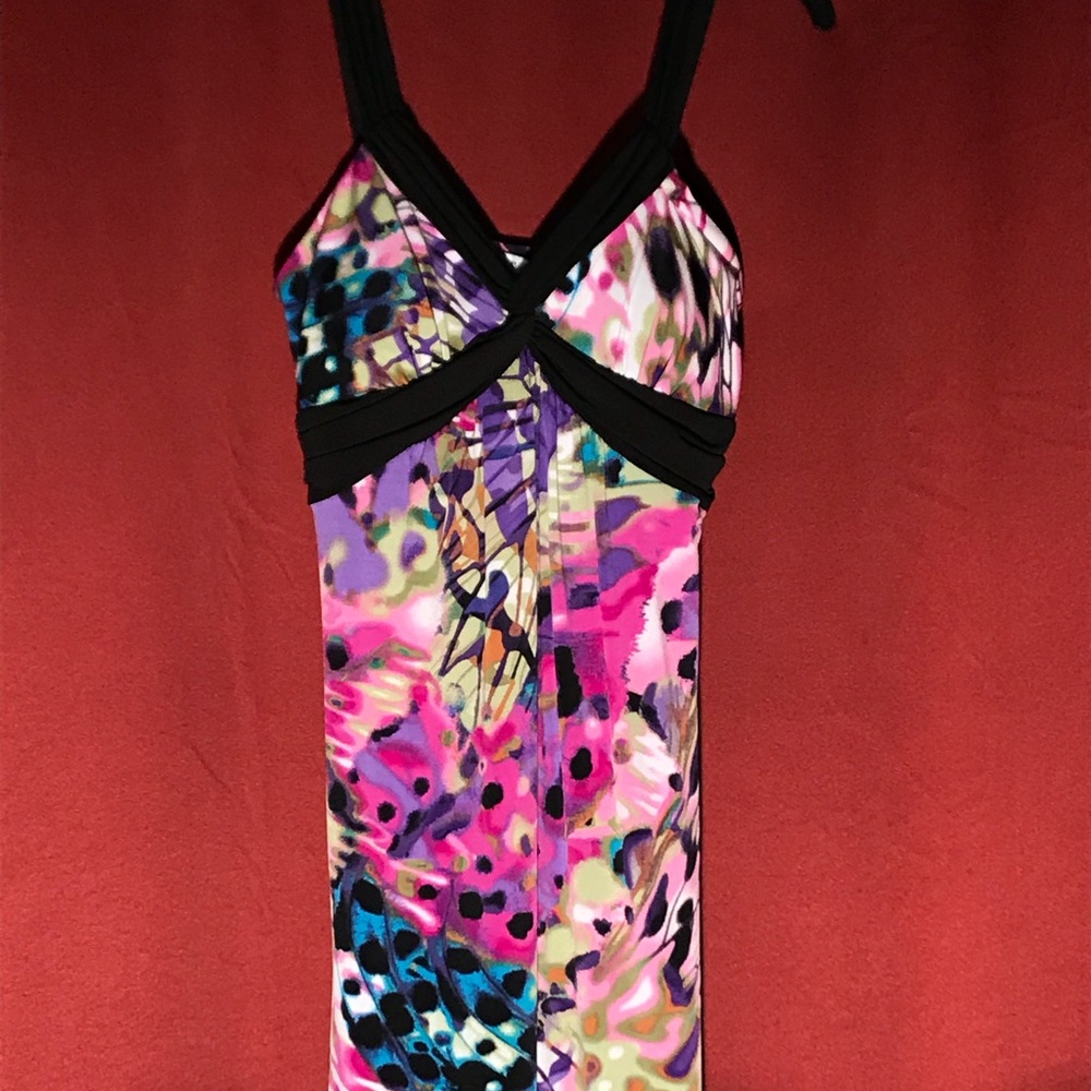 Mini Spaghetti Strap Dress.